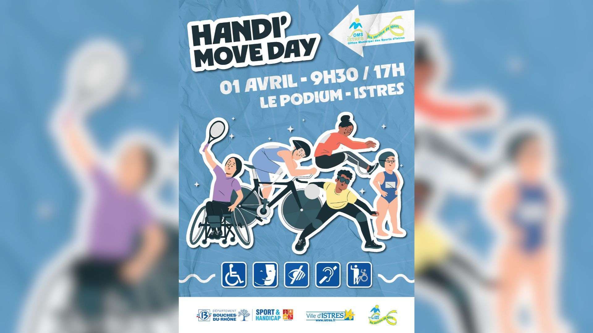 HandiMove Day 2026 in Istres: Everything you need to know about this day dedicated to sport and disability.