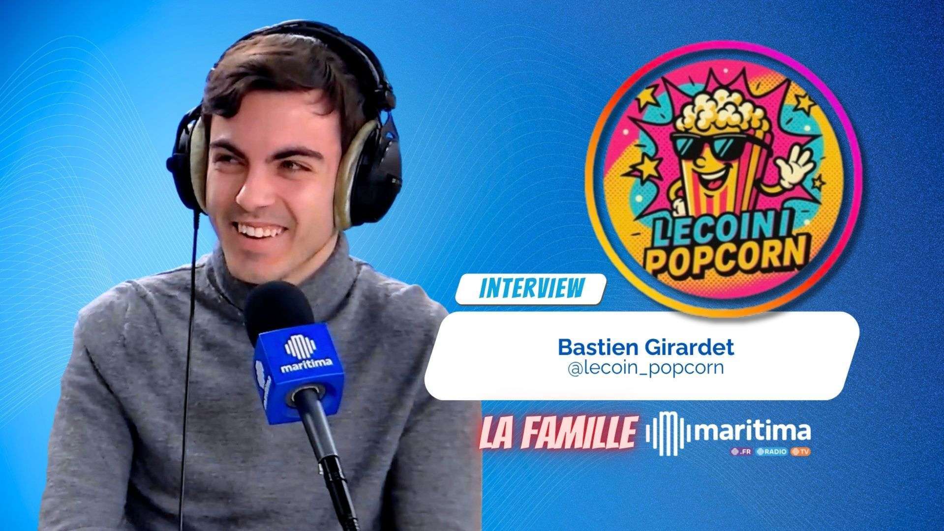 Bastien Girardet: the adventure of the Popcorn Corner on Maritima