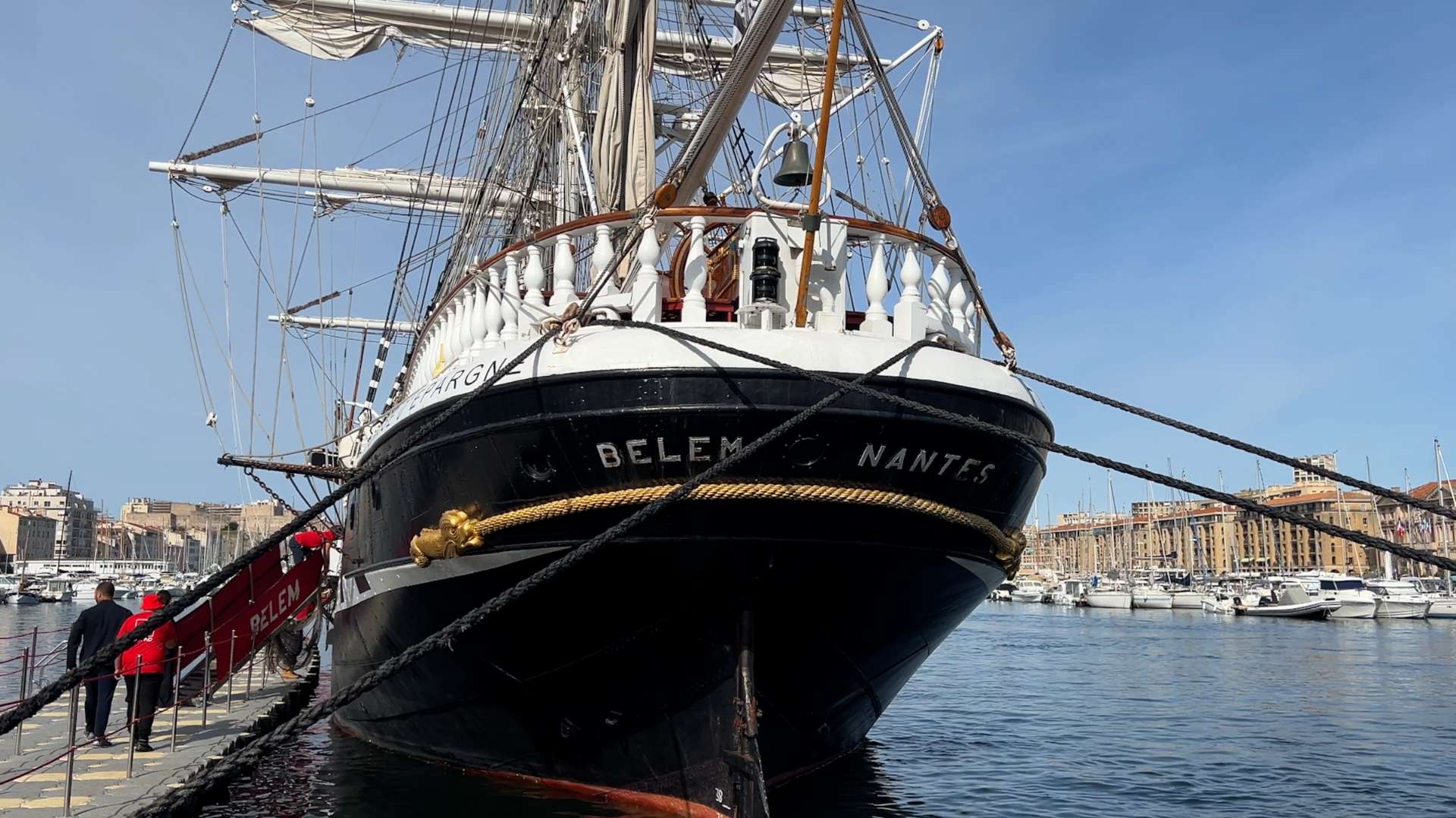 Le Belem fait escale à Marseille pour un week-end immersif